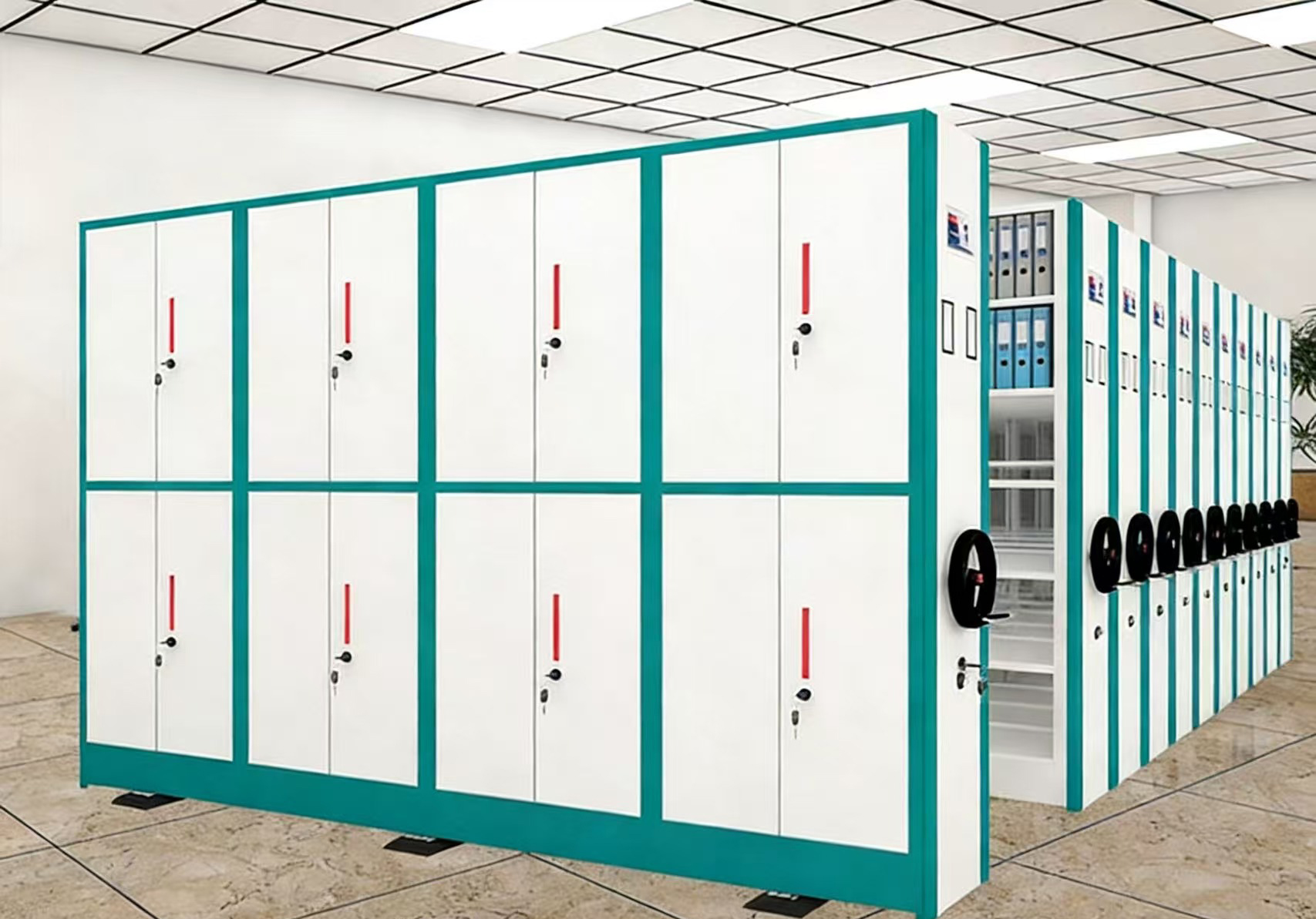 ZX-C01型  套色智能医用密集架